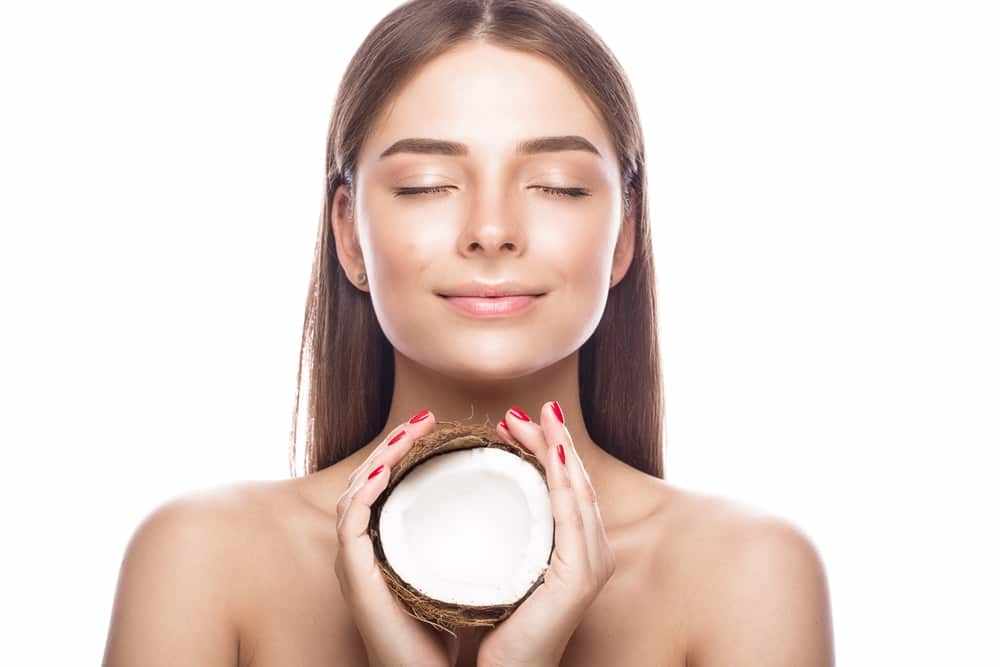 Huile de coco pour la peau